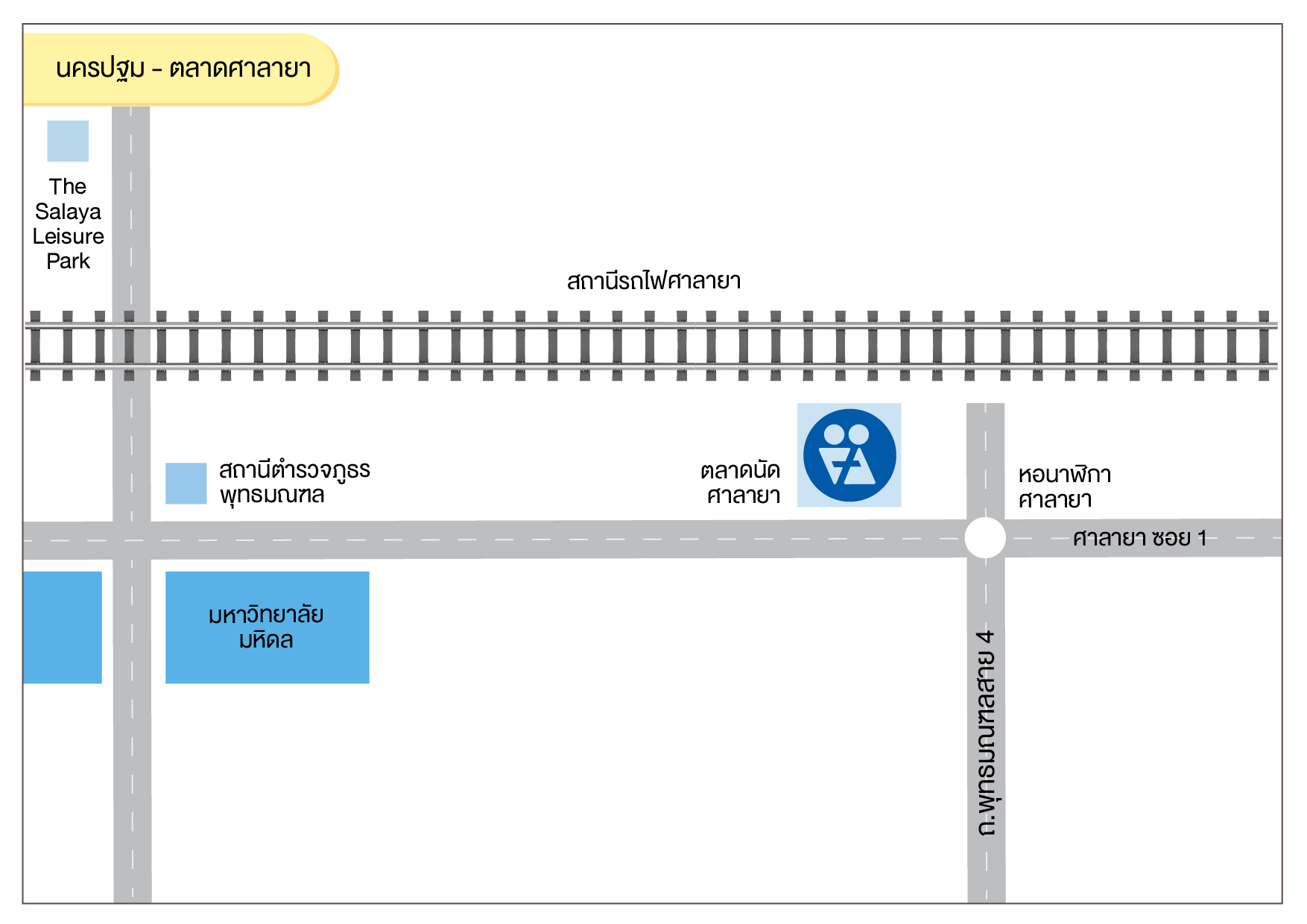 หน่วยบริการหมอมวลชน ตลาดศาลายา